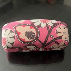 Vera Bradley Floral Pink Eyeglass Case.